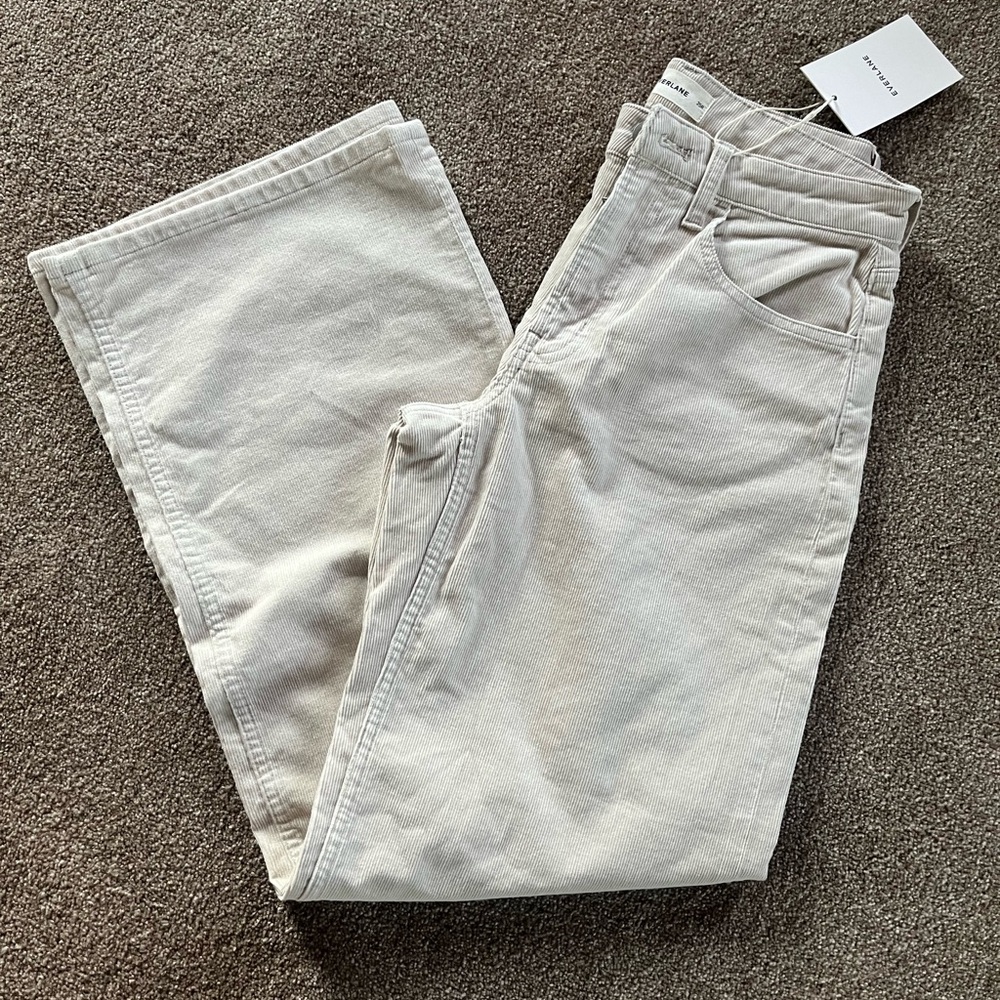 Everlane Wide Leg Trouser Pant Corduroy